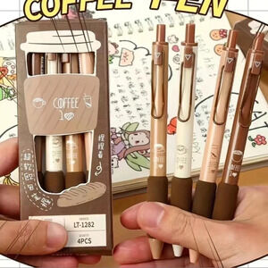 2 LEFT! 4 piece Coffee Pens